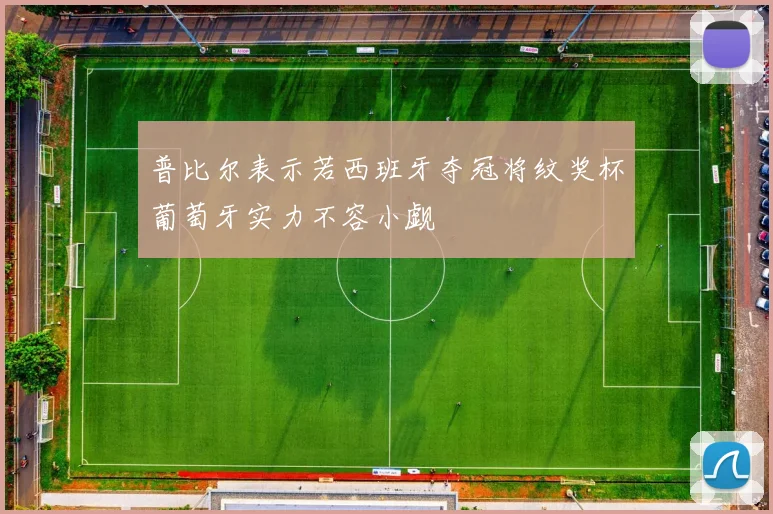 普比尔表示若西班牙夺冠将纹奖杯葡萄牙实力不容小觑